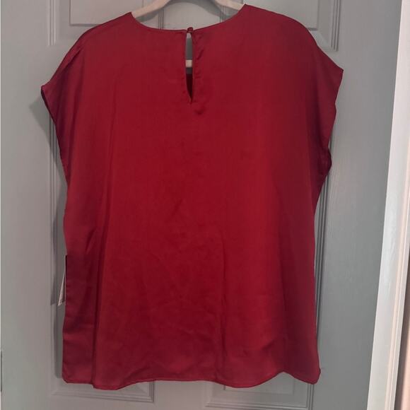 Women's Red Blouse by Max Studio - Picture 3 of 5